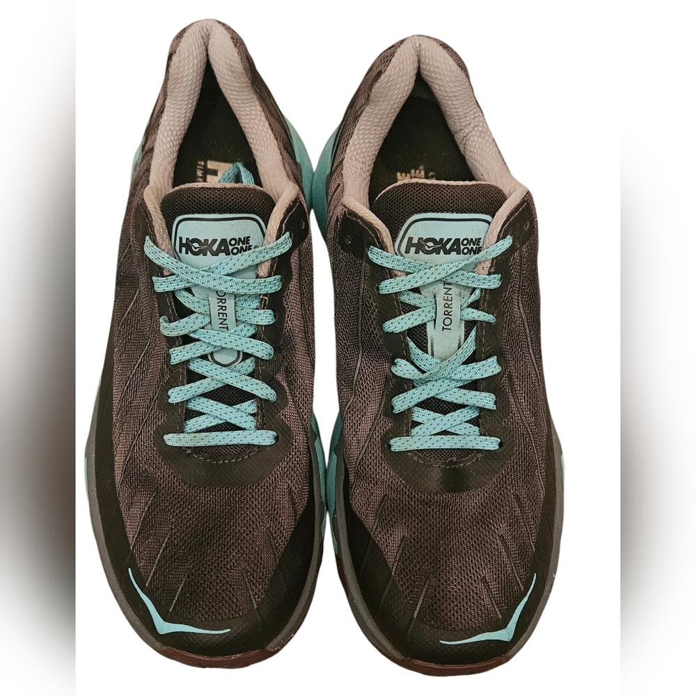 Hoka One One Torrent Women's Lace Up Trail Running Shoes Sneakers Size 8.5